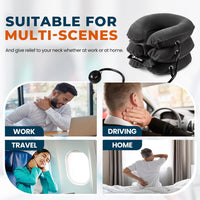 Cervical Neck Traction Device, Neck Stretcher and Cervical Traction Device | Neck Decompression Devices, Cervical Neck Stretcher, Neck Traction Pillow, Neck Extender, Neck Support, Pinched Nerve Relief